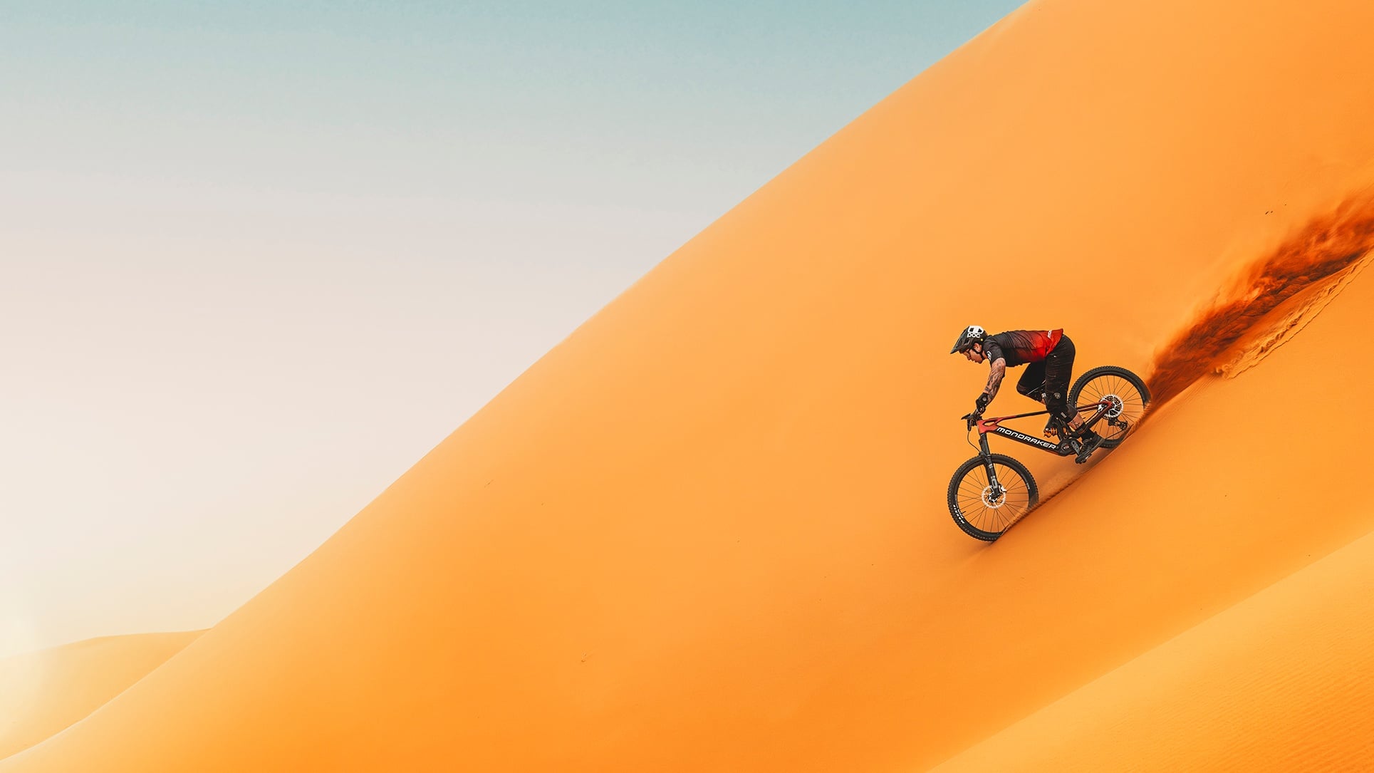 The dunes are a reoccurring theme for this launch.