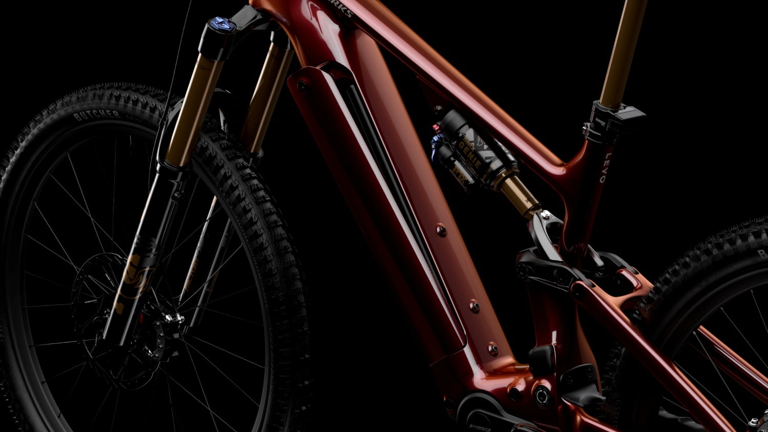  Levo 4 has the battery cover on the side.