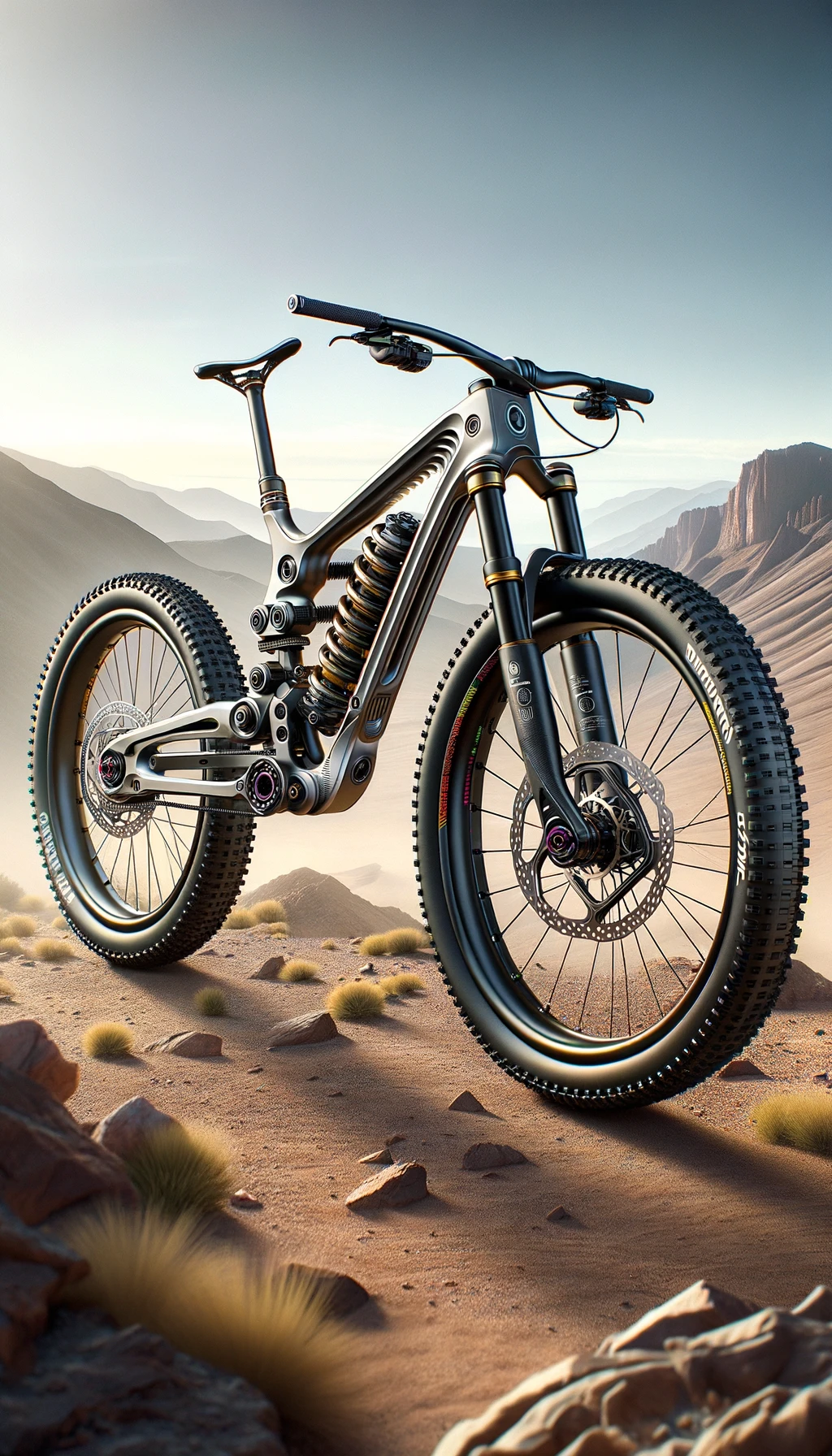 DALL·E 2023-10-05 14.43.32 - 9_16 photo-realistic portrayal of a futuristic e-mountain bike on...png