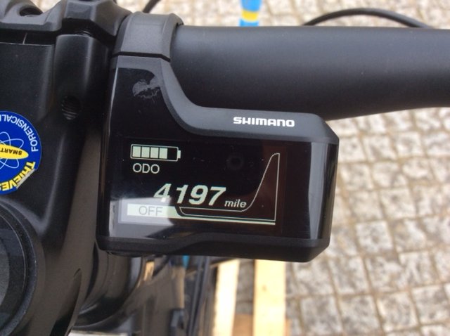 Focus Shimano display miles.JPG