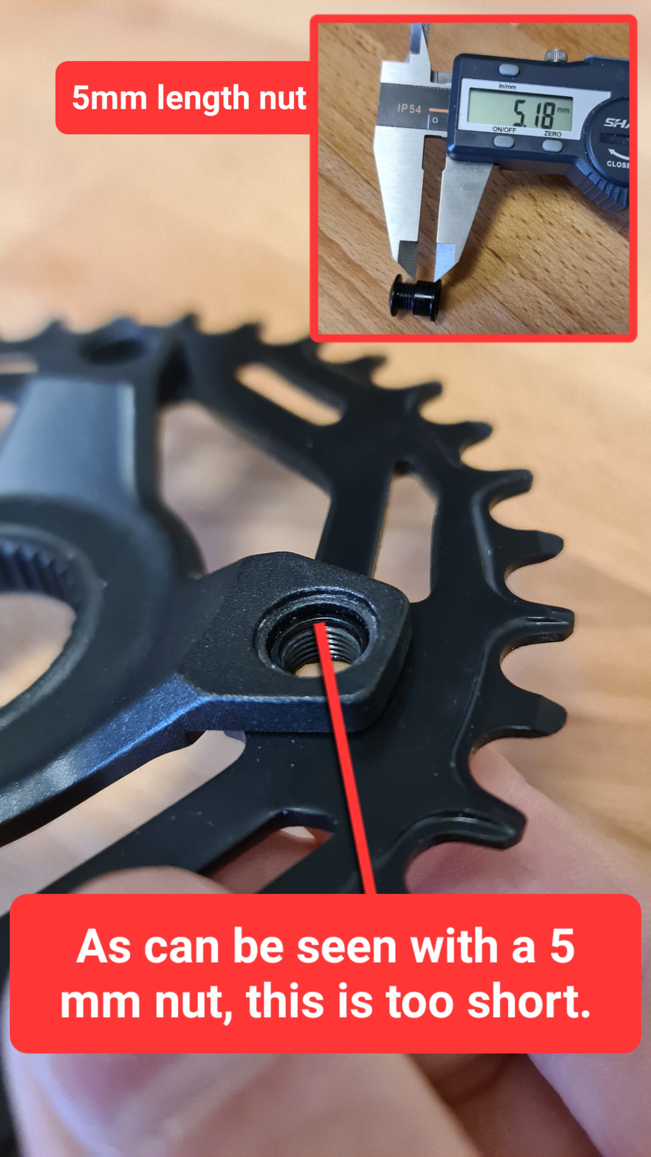 Spider not original + Chainring Bafang (Steel) 2.jpg