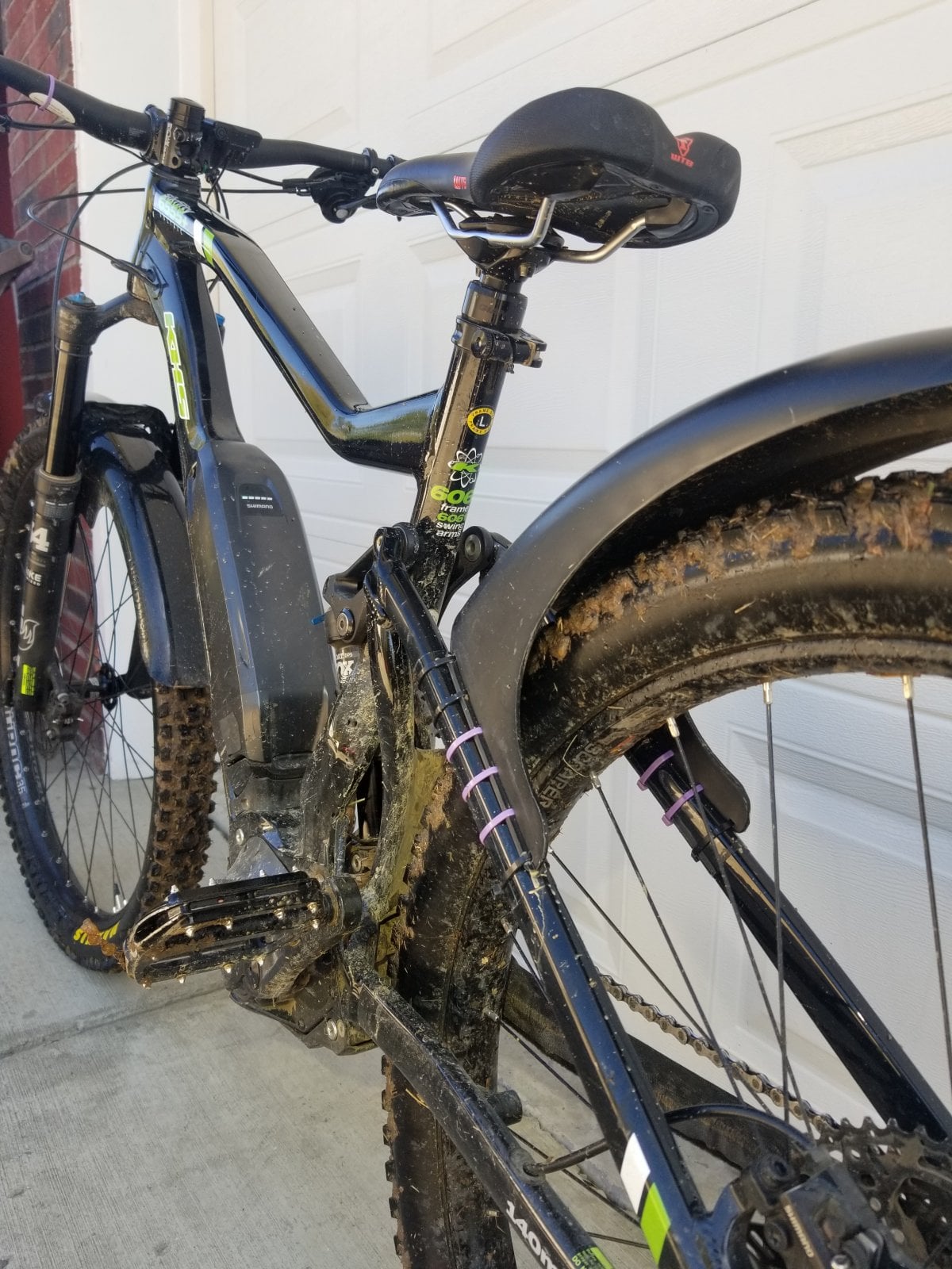 cycle black paint