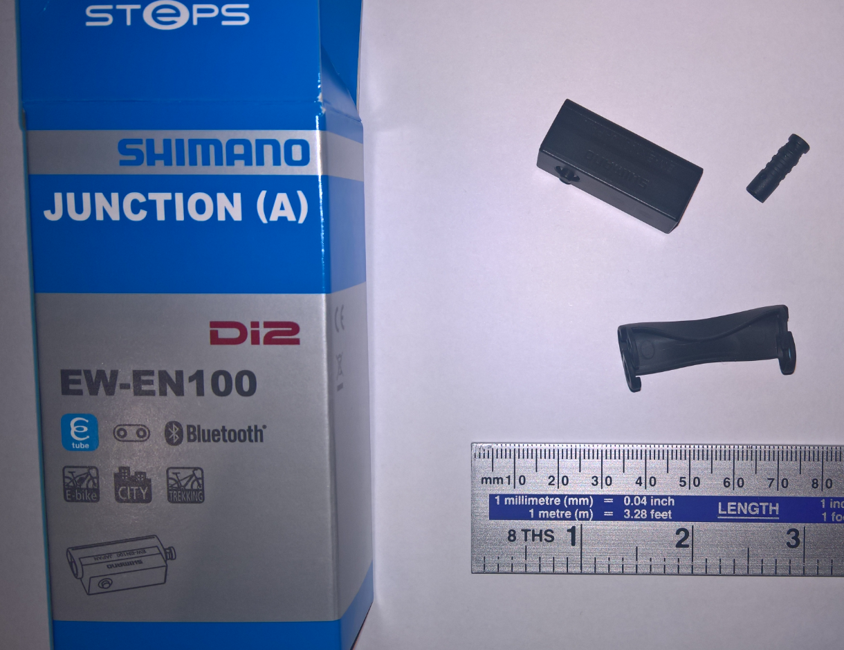 and Bluetooth SHIMANO STEPS EW-EN100 2-E-Tube Port Junction-A with ANT 