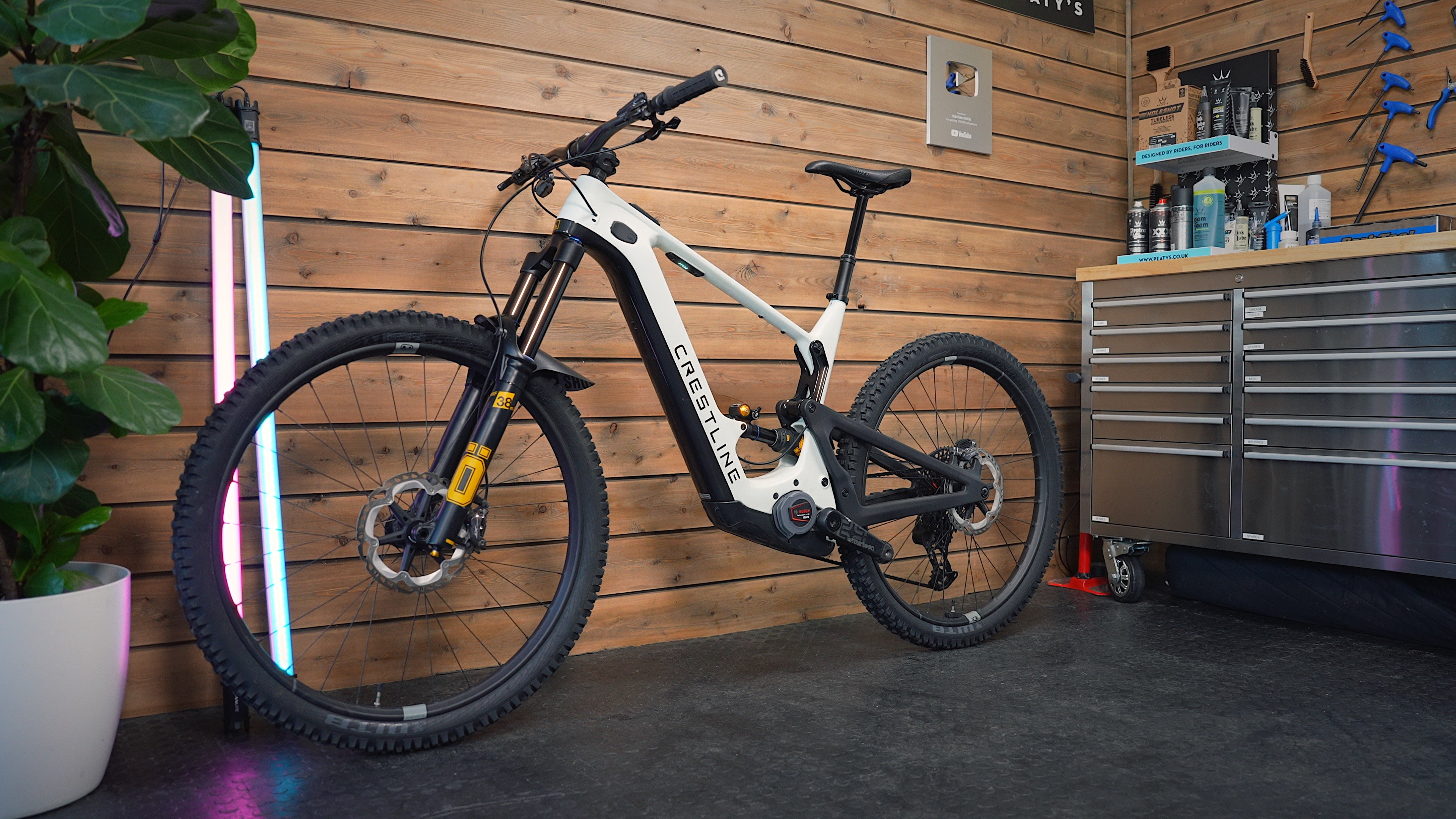 Crestline EMTB: Gravity-Oriented Long-Travel Electric Mountain Bike