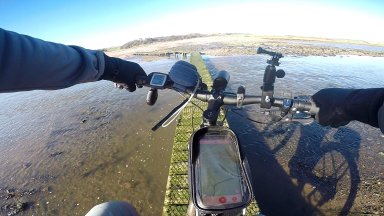 Crossing the river