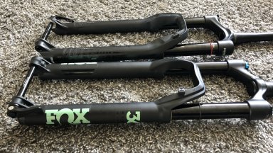Fox 36 160mm 44 offset vs Rock Shox Pike 150mm 52 offset