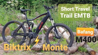 Biktrix Monte Capro - A Short Travel Bafang M400 EMTB